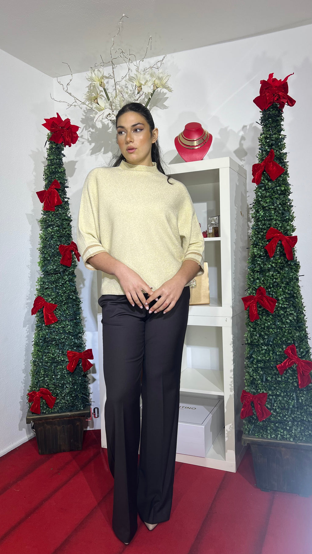 Maglioncino in lurex