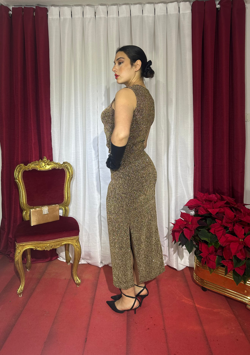 Abito lungo elegante 5432