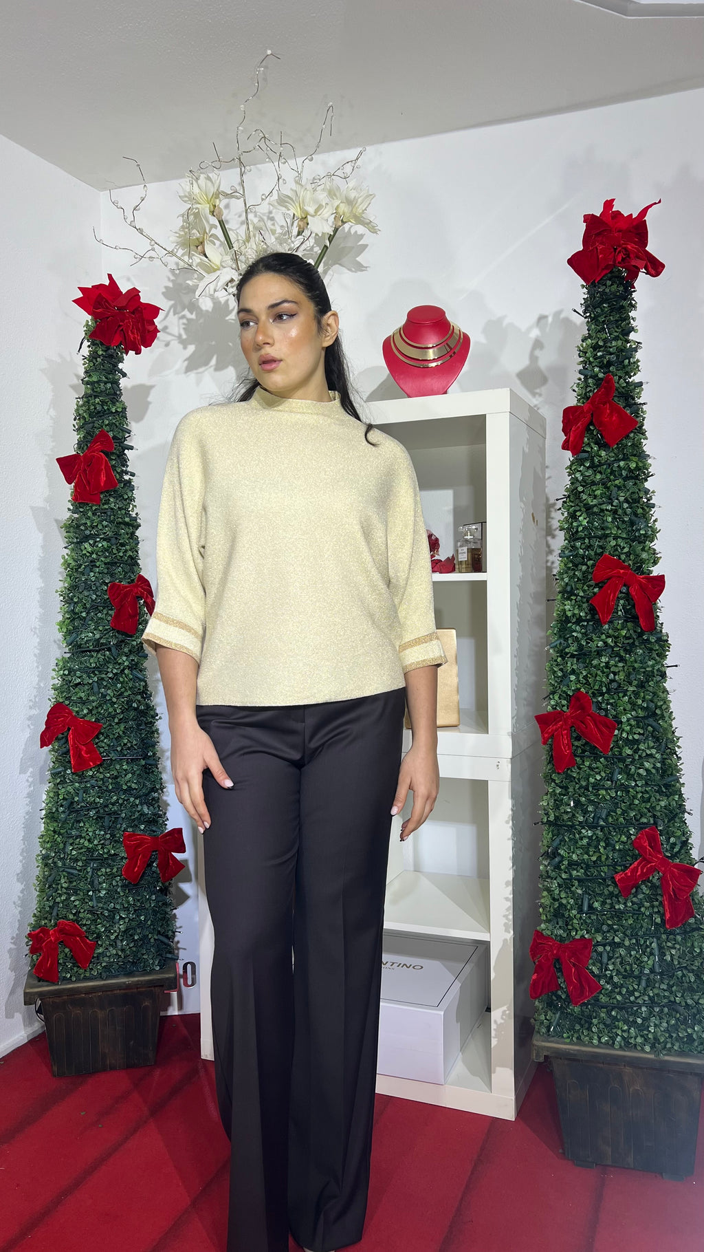 Maglioncino in lurex