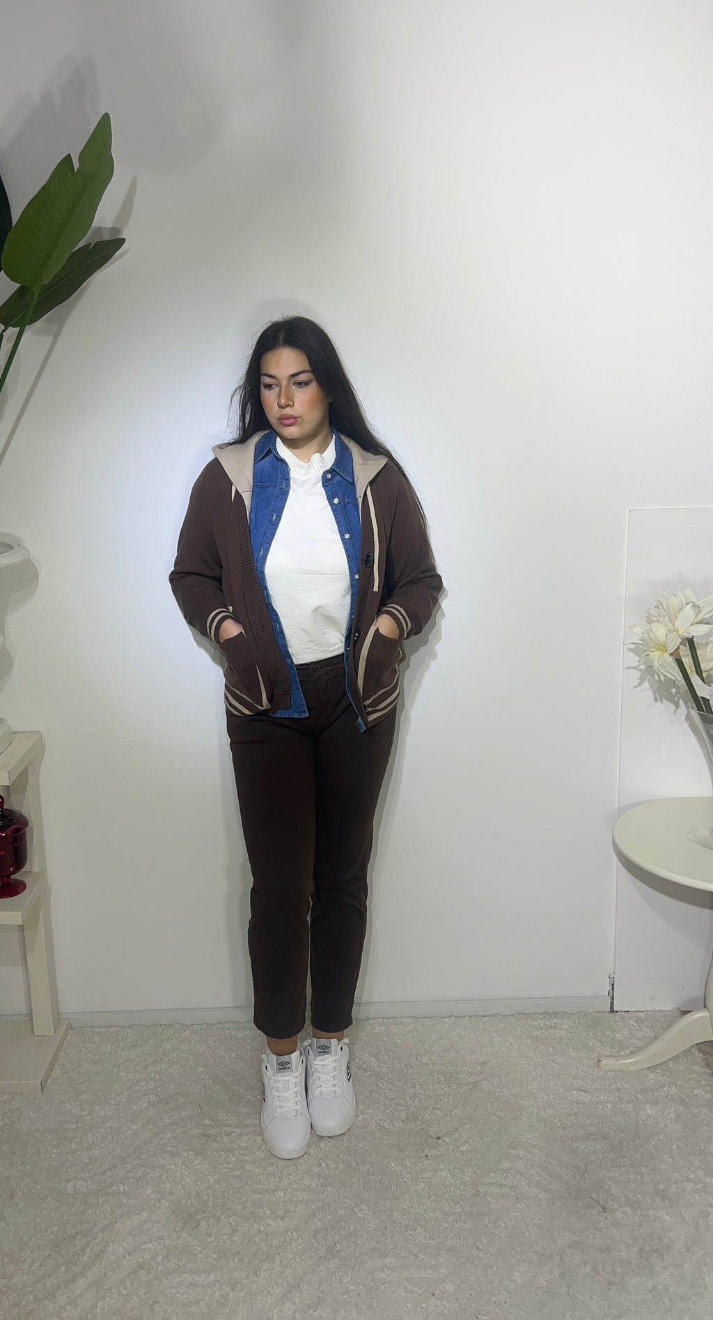 Maglione a giacca