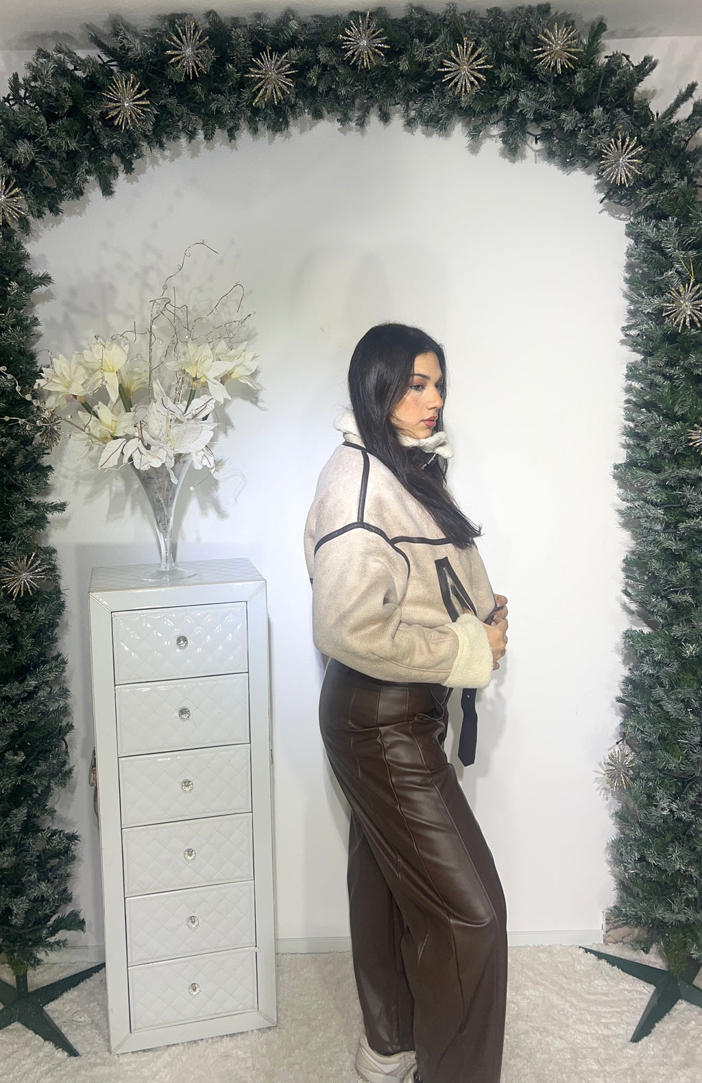 Giubbino in eco-montone 7222