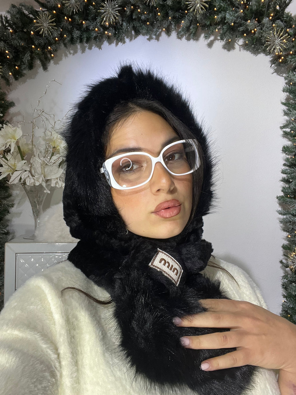 Cappuccio in pelliccia