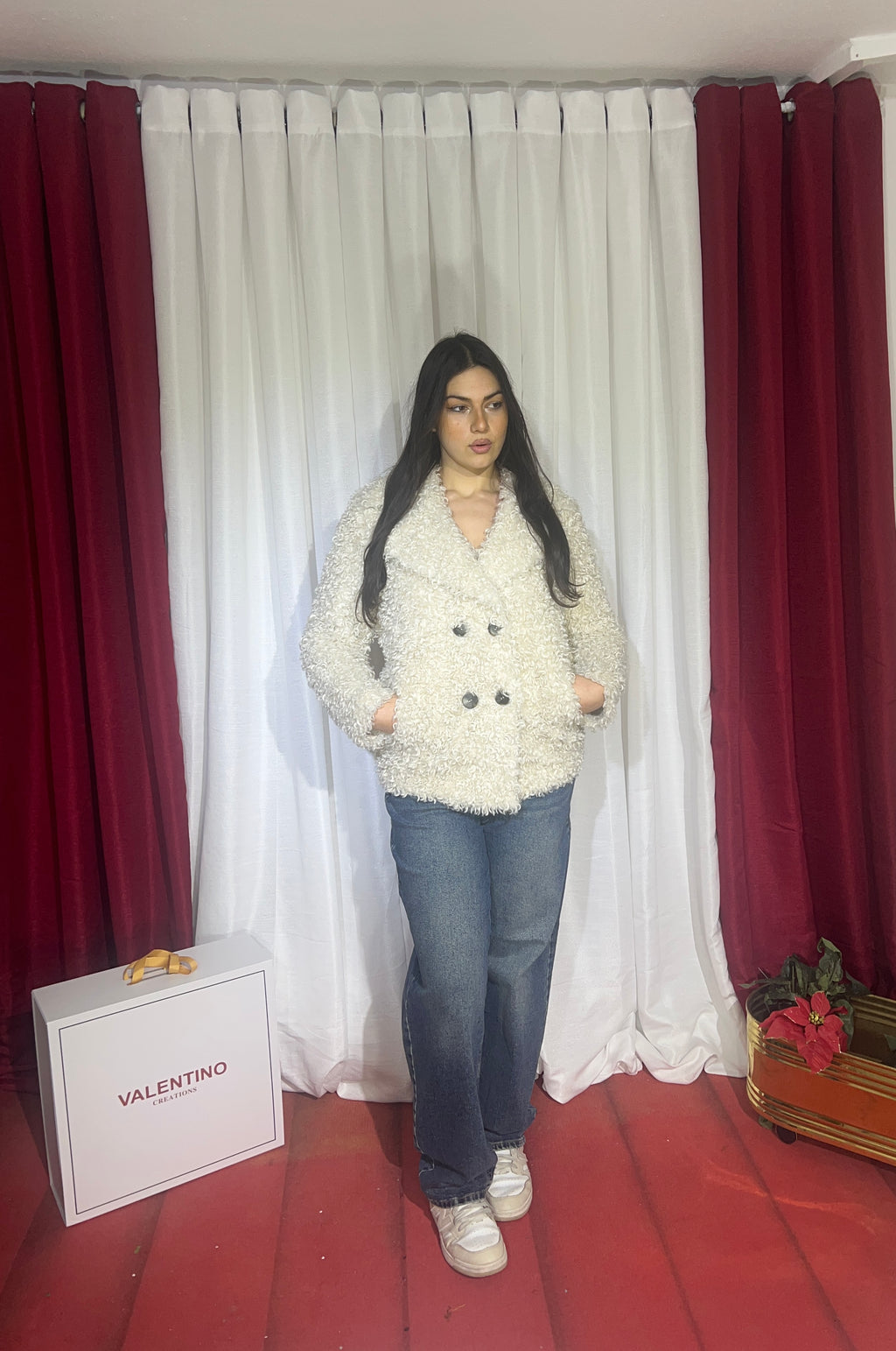 Giacca corta teddy 3456