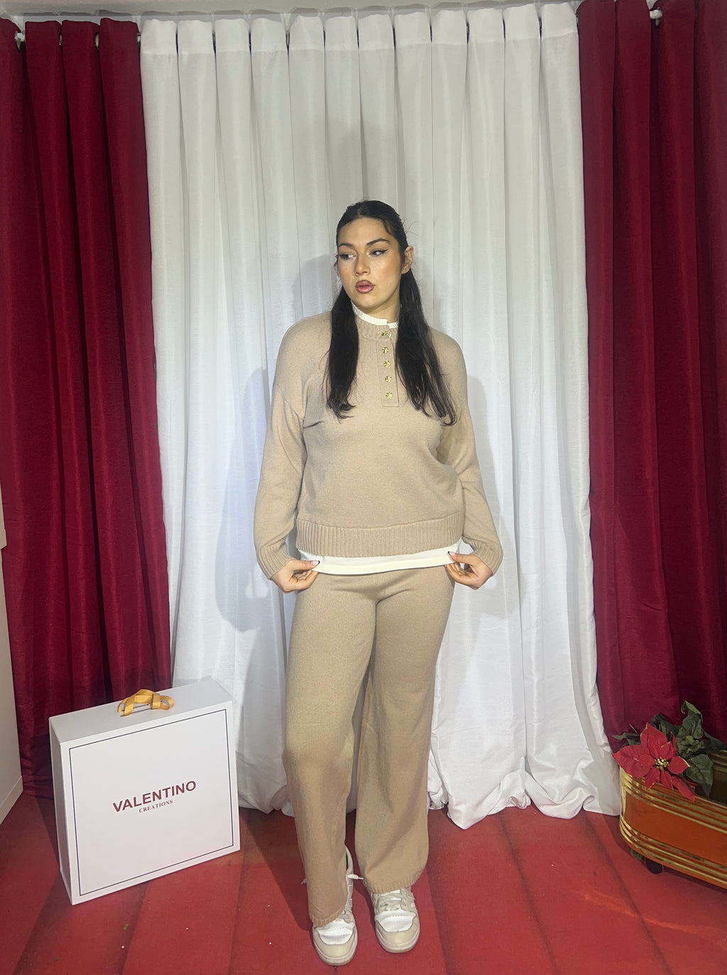 Coordinato in lana Valery