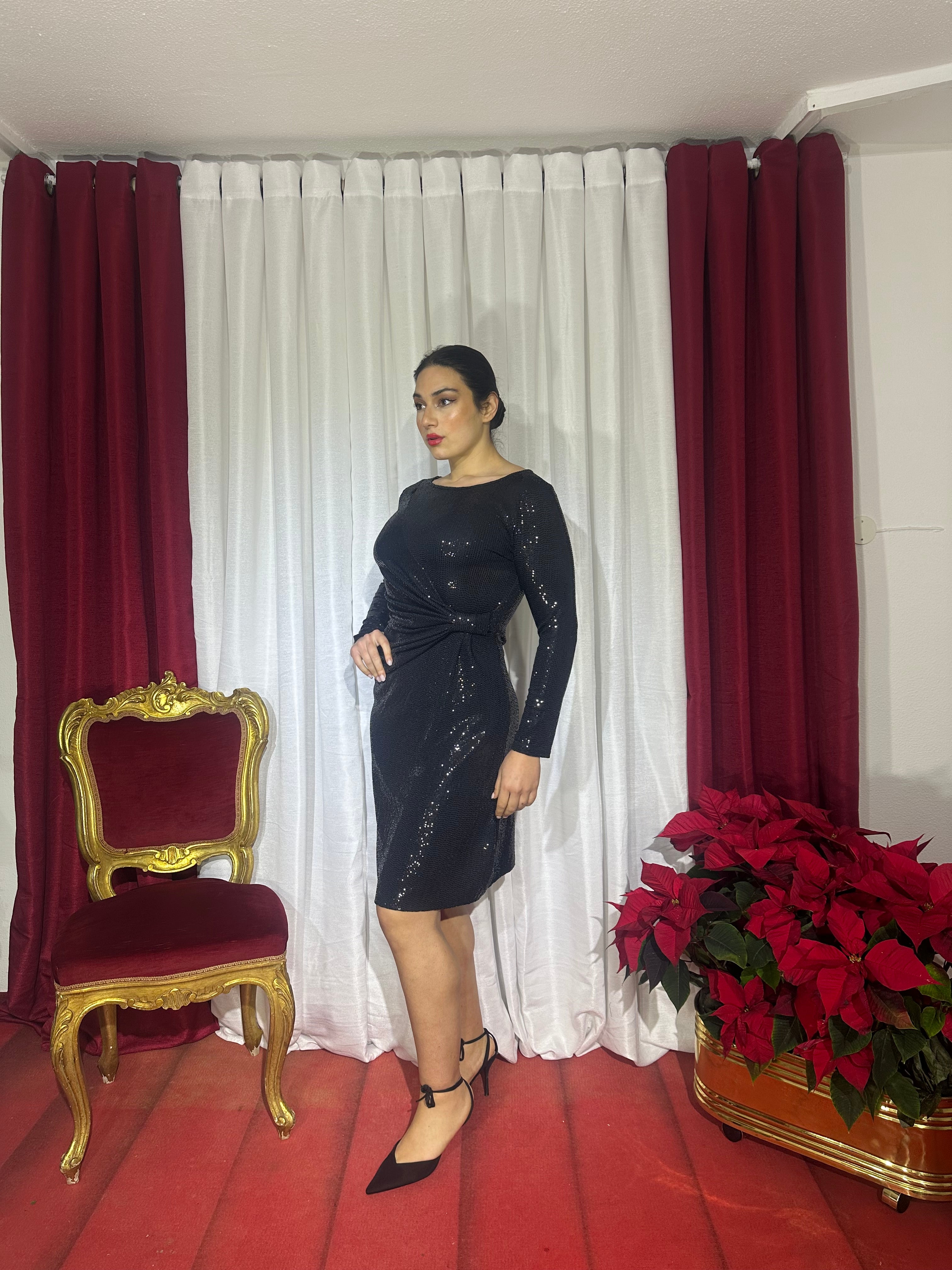 Abito paillettes 0209