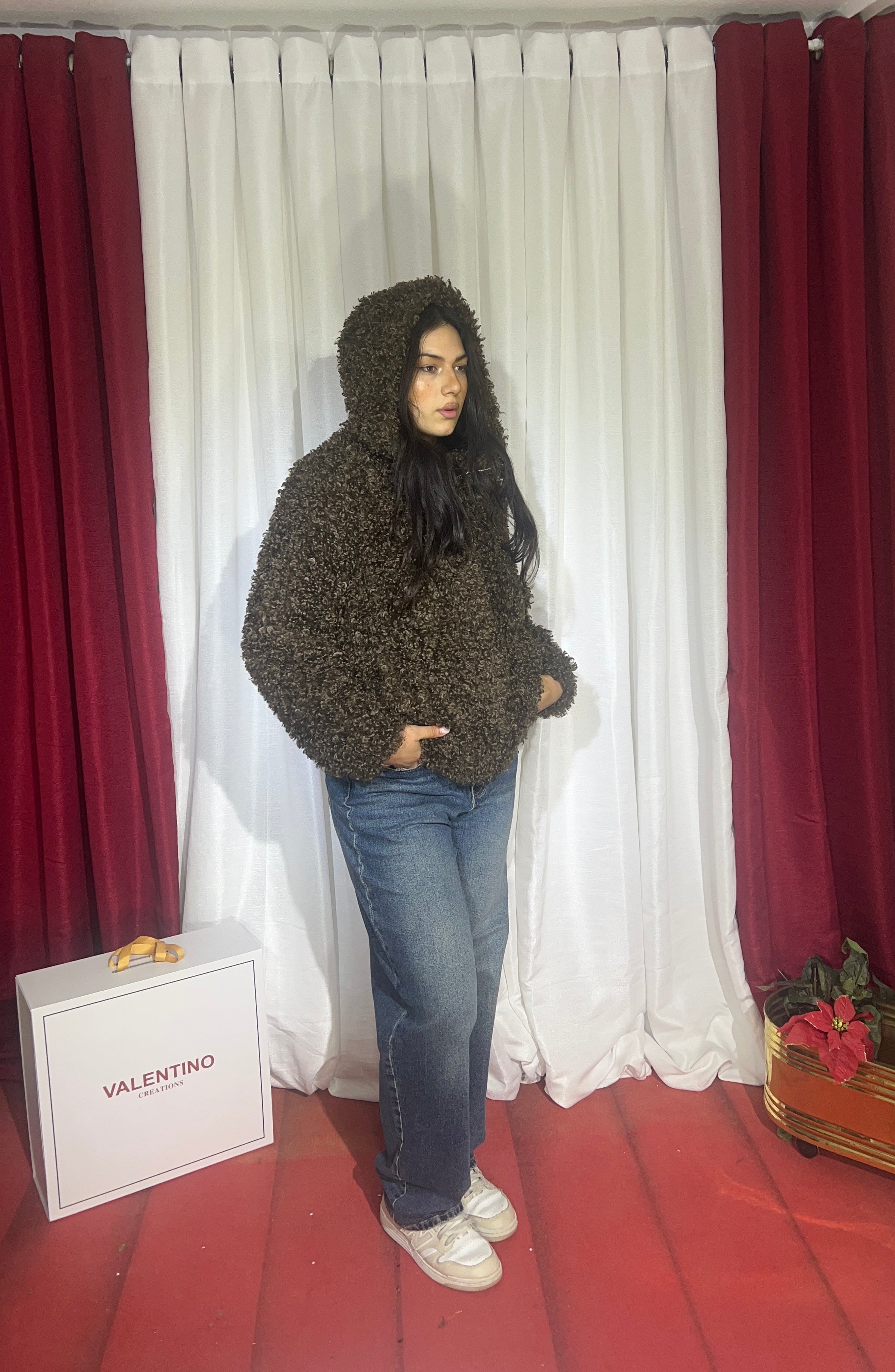 Giacca corta teddy 3565