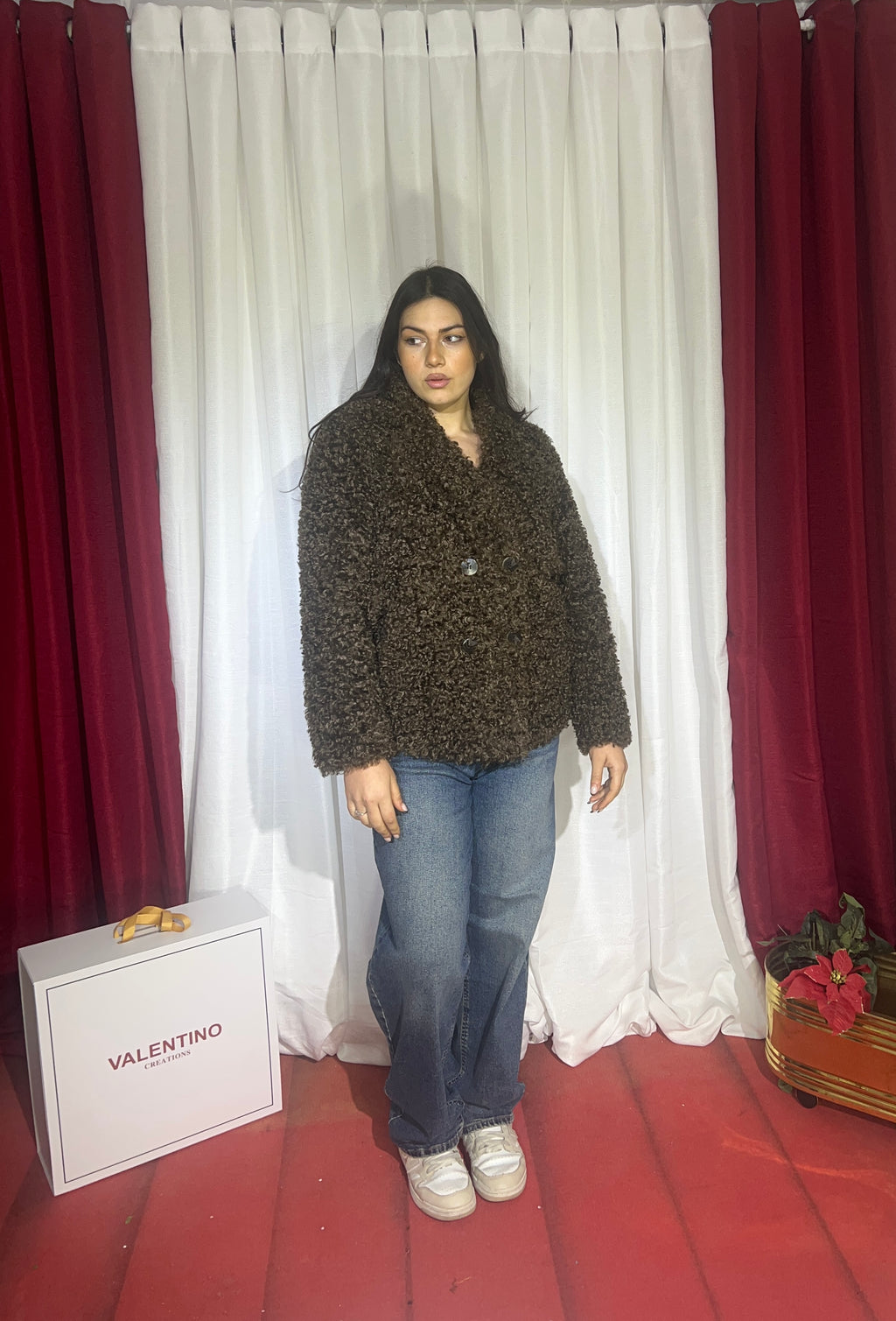 Giacca corta teddy 3456