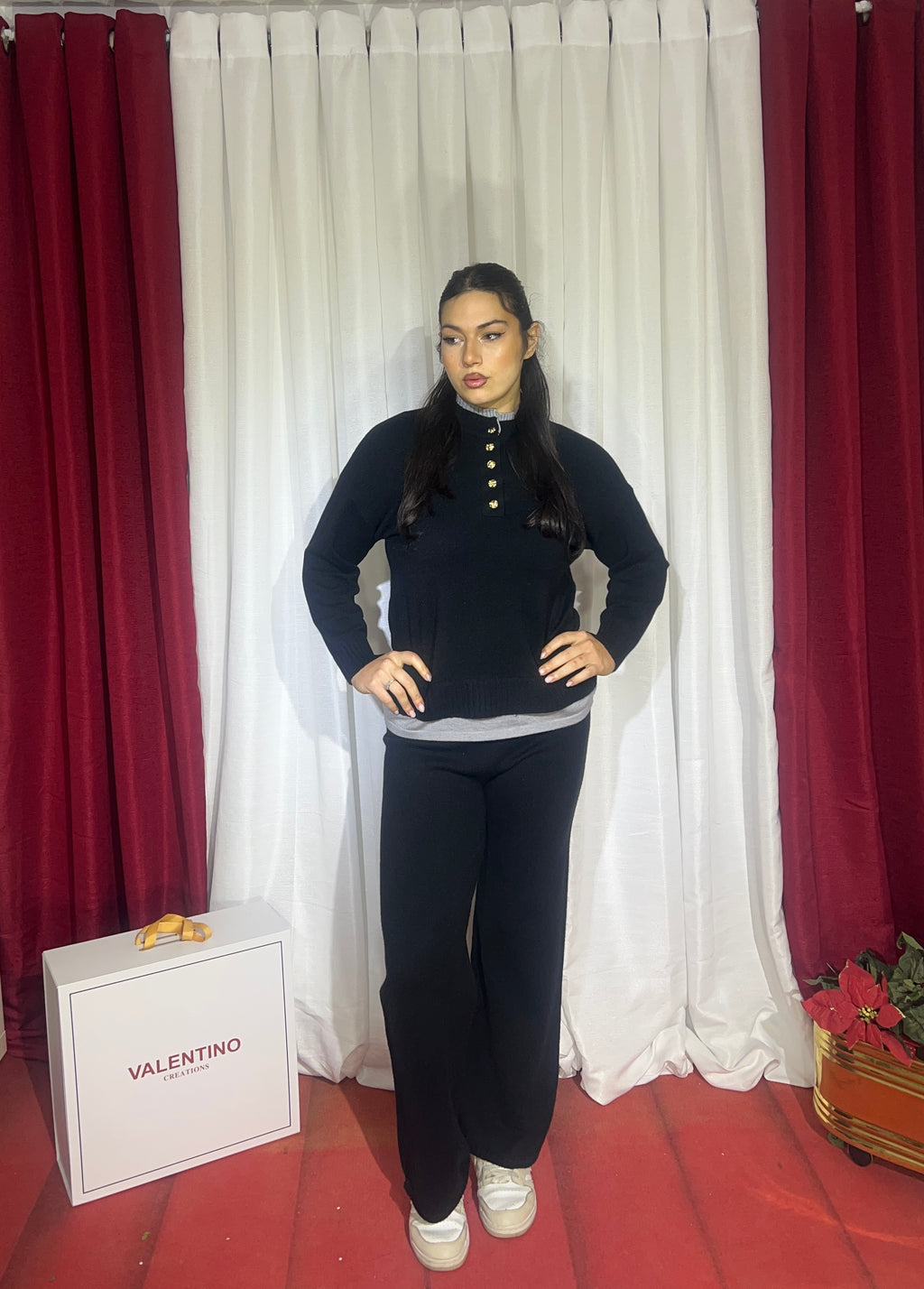 Coordinato in lana Valery