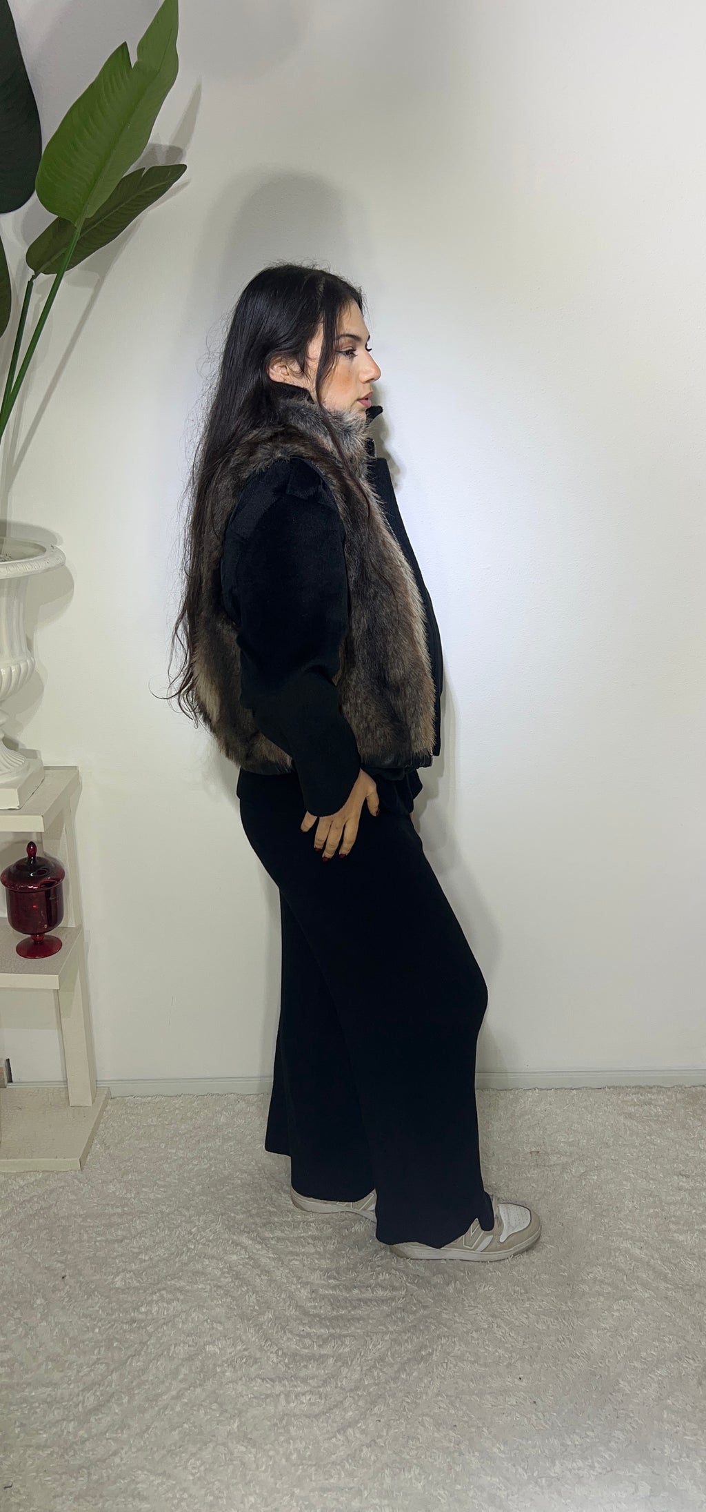 Gilet in ecopelliccia